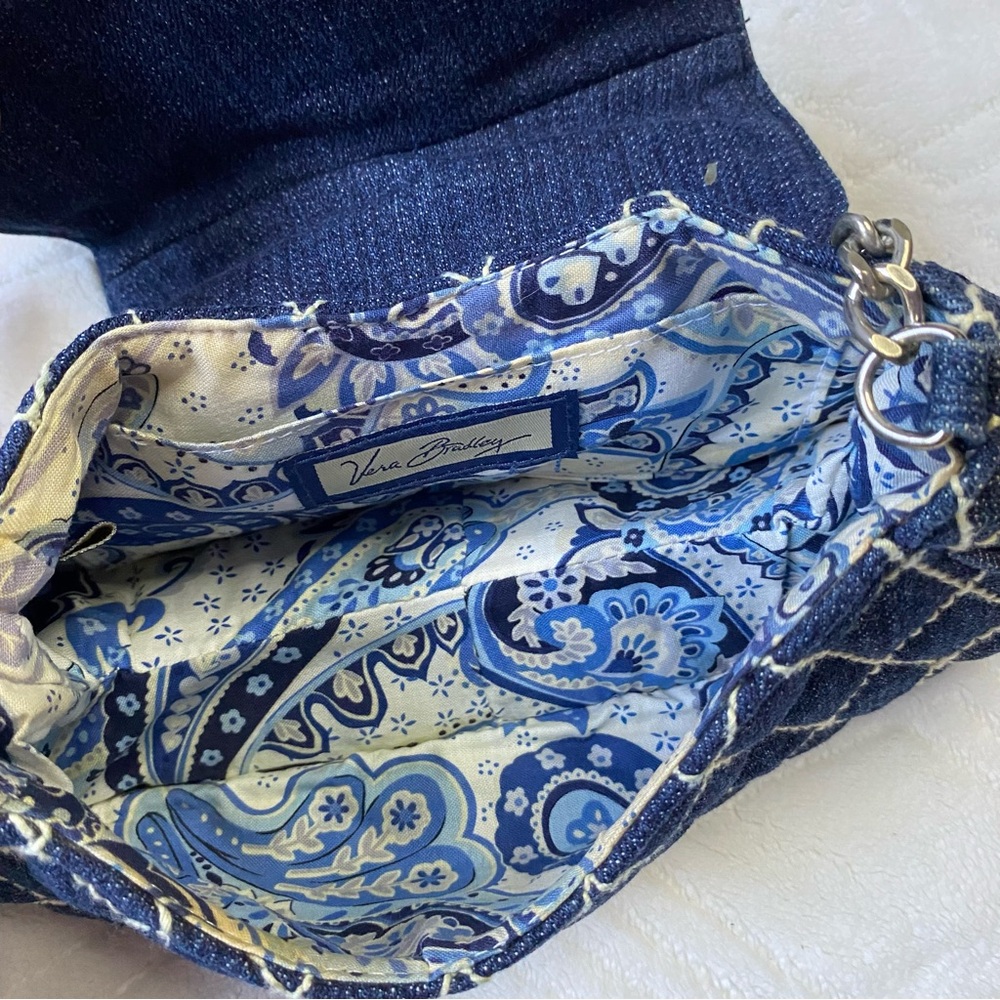 Vera Bradley ✨ Denim Chain Shoulder Bag - Picture 5 of 5